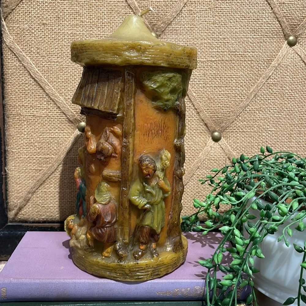 Vintage German candle
